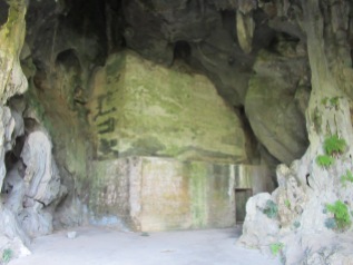 Cave of the mountain hospital.